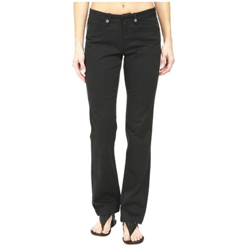 LOLE Black travel leisure casual straight leg pants